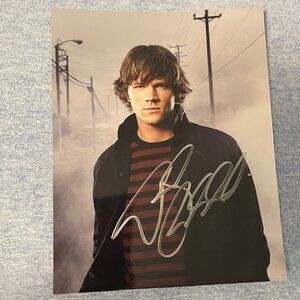 Jared Padalecki SUPERNATURAL hand signed 8x10 photo autograph